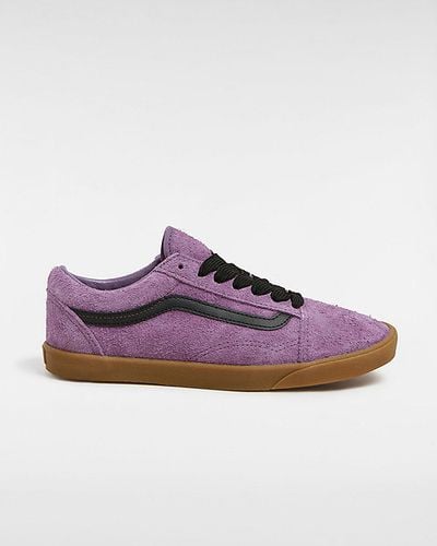 Zapatillas De Ante Lanoso Old Skool Lowpro (grape Jam) Unisex , Talla 34.5 - Vans - Modalova