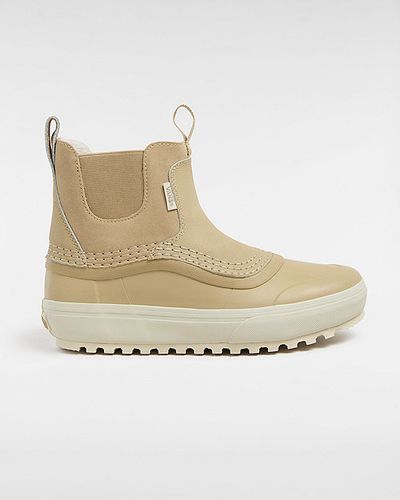 Botas Chelsea Impermeables De Media Caña Mte Standard (beige/khaki) Mujer , Talla 34.5 - Vans - Modalova