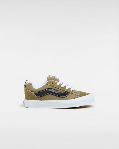 Zapatillas Knu Skool De Niños (8-14 Años) (olive/black) Youth , Talla 34.5 - Vans - Modalova