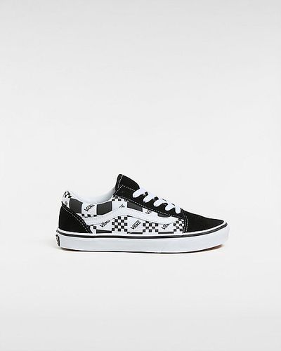 Zapatillas Old Skool Para Niños (8-14 Años) (black/true Whit) Youth , Talla 35 - Vans - Modalova