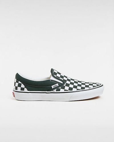 Classic Slip-on Checkerboard Shoes (scarab) Unisex , Size 2.5 - Vans - Modalova