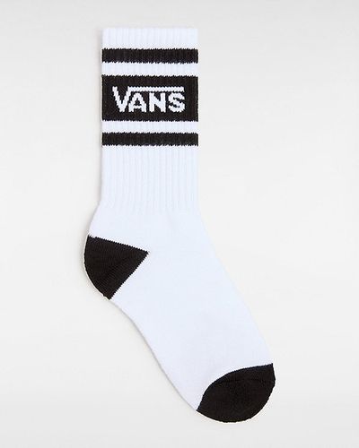 Calcetines Altos Drop Con Logotipo De De Niños (1 Par) (white/black) Youth , Talla 26.5-31 - Vans - Modalova