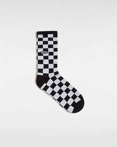 Checkerboard Crew Socks (1 Pair) (/white) Unisex , Size 5.5-8 - Vans - Modalova