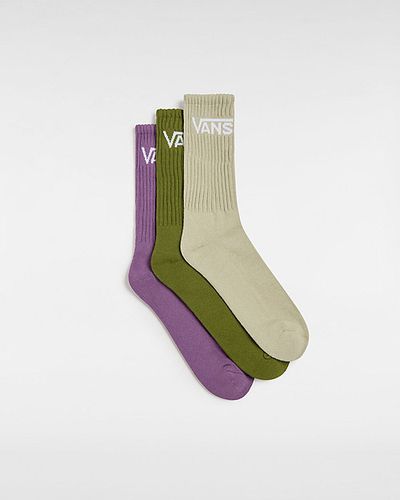 Classic Crew Socks (3 Pairs) (pesto) Unisex , Size 5.5-8 - Vans - Modalova