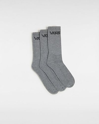 Calcetines Altos Classic (3 Pares) (heather Grey) Unisex , Talla 38.5-42 - Vans - Modalova