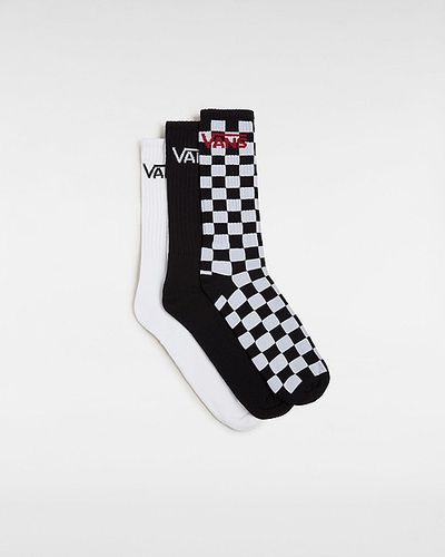 Classic Crew Socks (3 Pairs) (/white) Unisex , Size 5.5-8 - Vans - Modalova