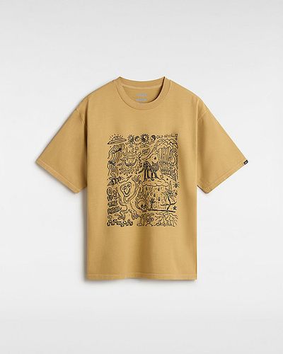 Camiseta Skool Doodle (antelope) Hombre , Talla L - Vans - Modalova