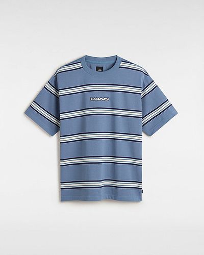 Mesa Stripe T-shirt (bluestone) Men , Size L - Vans - Modalova