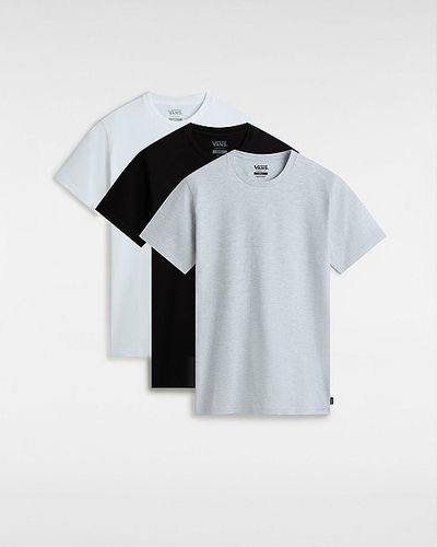Camiseta De Manga Corta Basic (pack De 3) (multi) Unisex , Talla L - Vans - Modalova
