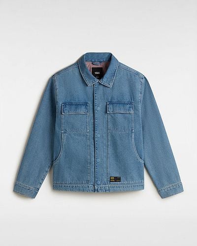 Mcavoy Denim Station Jacket (stonewash/) Unisex , Size L - Vans - Modalova