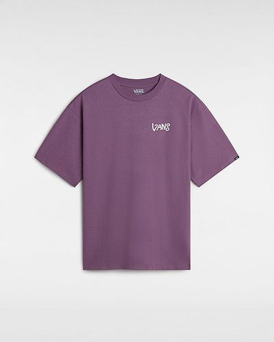 V Hand Loose T-shirt (grape Jam) Men , Size L - Vans - Modalova