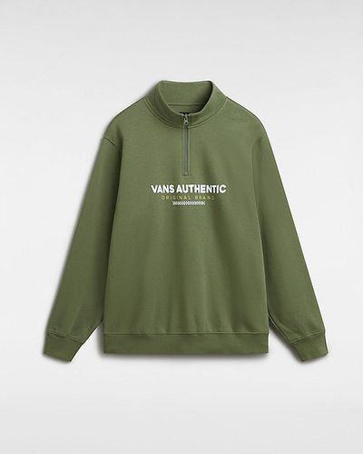 Sport Loose Half Zip Sweatshirt (olivine) Men , Size L - Vans - Modalova