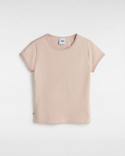 Camiseta De Manga Corta Premium Baby (rose Smoke) Mujer , Talla L - Vans - Modalova