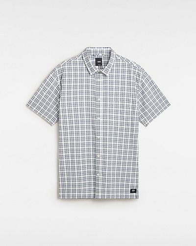 Wilshire Mini Plaid Woven Shirt (marshmallow/dre) Men , Size L - Vans - Modalova