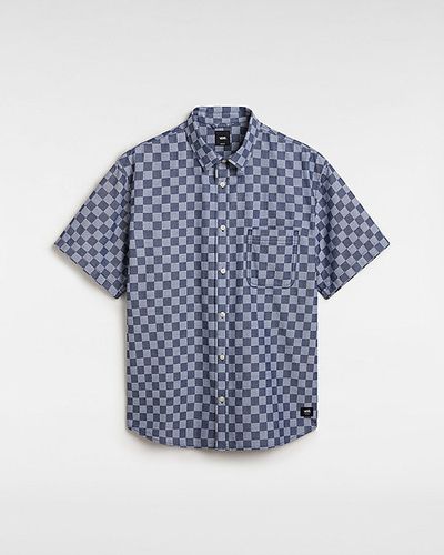 Wade Checkerboard Woven Shirt (dress /whi) Men , Size L - Vans - Modalova
