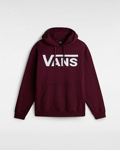 Sudadera Con Capucha Classic (port Royale/whi) Hombre , Talla L - Vans - Modalova