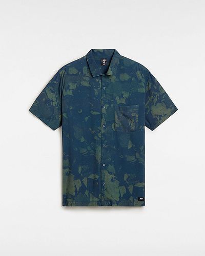 Camp Loose Collar Woven Shirt (dress /dar) Men , Size L - Vans - Modalova