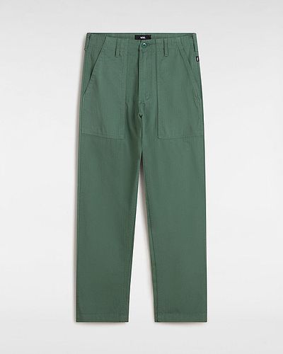 Pantalones De Pernera Cónica Y Corte Holgado Fatigue (dark Forest) Hombre , Talla 29 - Vans - Modalova