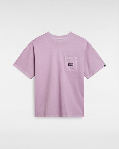 Hyper Patch Pocket T-shirt (lavender Mist) Men , Size L - Vans - Modalova