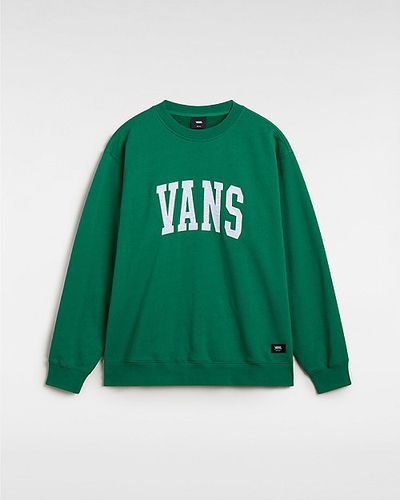 Sudadera De Corte Holgado Y Cuello Redondo Original Standards Varsity (verdant Green) Unisex , Talla L - Vans - Modalova