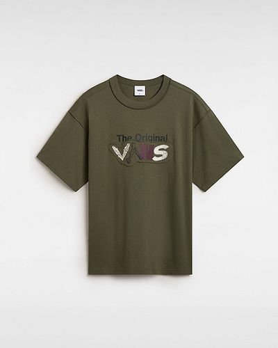 Camiseta De Manga Corta Premium Clash (grape Leaf) Hombre , Talla L - Vans - Modalova