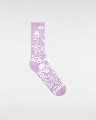 Bubs 66 Crew Socks (1 Pair) (lavender Mist) Men , Size 5.5-8 - Vans - Modalova