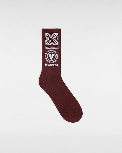 Faster Crew Socks (1 Pair) (bitter Chocolat) Men , Size 5.5-8 - Vans - Modalova