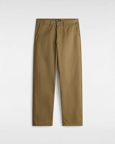 Authentic Chino Loose Trousers (gothic Olive) Men , Size 25x30 - Vans - Modalova