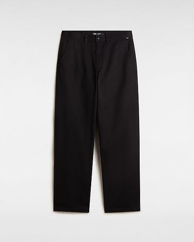 Pantalones Chinos De Corte Holgado Y Tiro Caído Authentic (black) Hombre , Talla 25x30 - Vans - Modalova