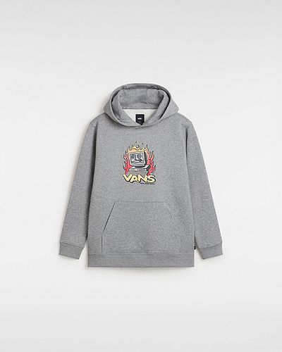 Kids Digital Repair Pullover Hoodie (8-14 Years) (cement Heather) Boys , Size M - Vans - Modalova