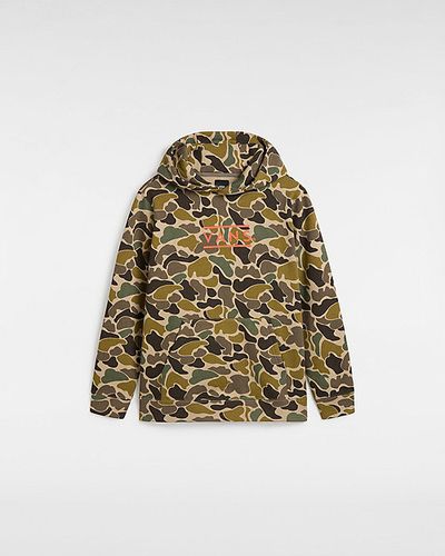 Kids Half Box Camo Pullover (8-14 Years) (bungee Cord/tur) Boys , Size L - Vans - Modalova