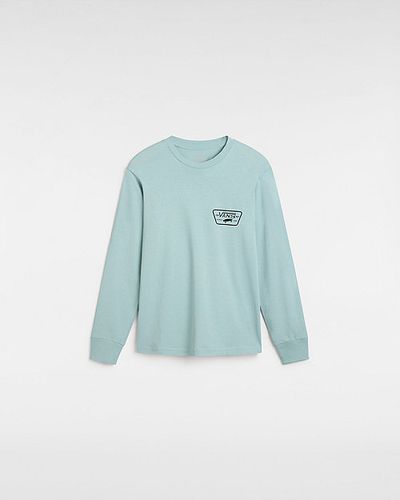 Kids Full Patch Long Sleeve T-shirt (8-14 Years) (gray Mist/black) Boys , Size L - Vans - Modalova