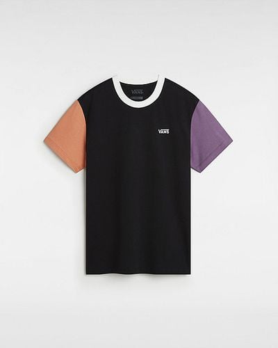 Colorblock Boyfriend Fit T-shirt (/marshmllw) Women , Size L - Vans - Modalova