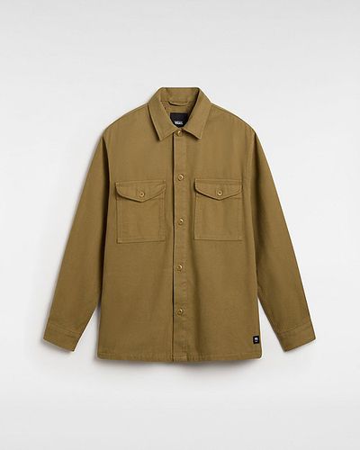 Coldgroove Shacket (gothic Olive) Men , Size L - Vans - Modalova