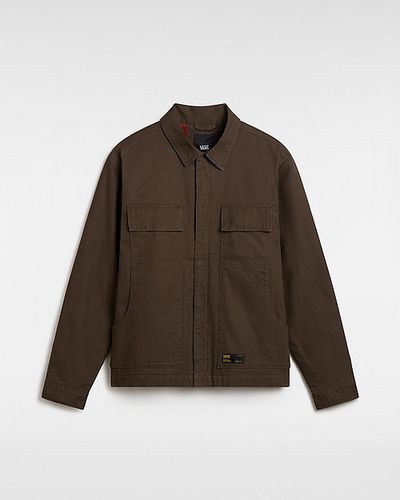 Chaqueta Mcavoy Insulated Station (turkish Coffee) Hombre , Talla L - Vans - Modalova