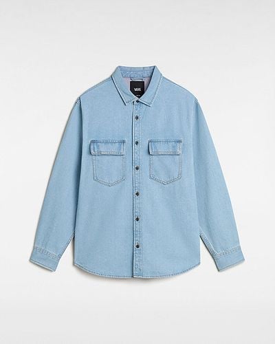 Palmhill Denim Shirt (faded Denim) Unisex , Size L - Vans - Modalova