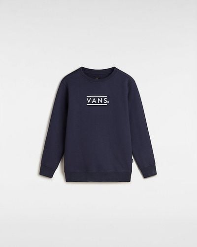 Kids Half Box Crew Sweatshirt (8-14 Years) (parisian Night) Boys , Size L - Vans - Modalova