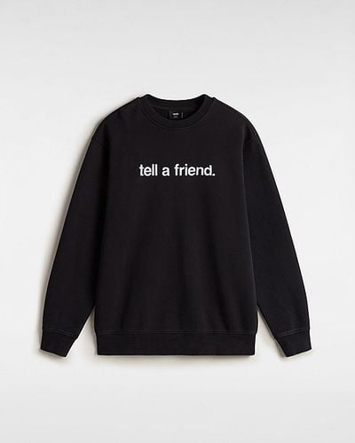 Tell A Friend Crew Sweatshirt () Men , Size L - Vans - Modalova