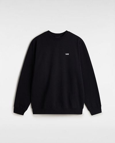 Sudadera Left Chest Embroidered Logo (black) Hombre , Talla L - Vans - Modalova