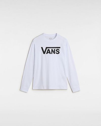 Boys Classic Long Sleeve T-shirt (8-14 Years) (/black) Boys , Size M - Vans - Modalova