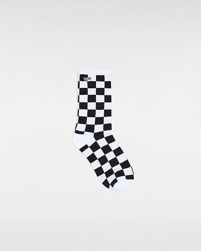 Calcetines Ticker (1 Par) (black Checkerboard) Unisex , Talla 36.5-41 - Vans - Modalova