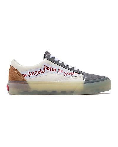 Vault By X Palm Angels Old Skool Lx Shoes ((palm Angels)pewter/trwht) Unisex , Size 3 - Vans - Modalova