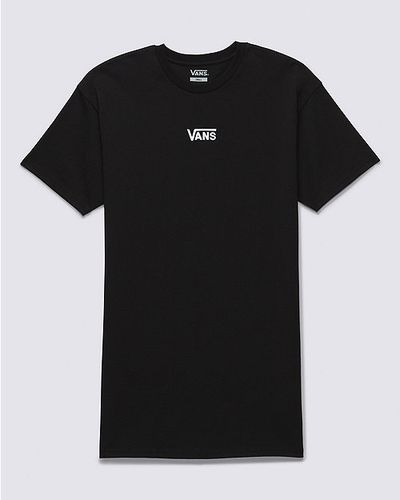 Vestido Camiseta Center Vee (black) Mujer , Talla L - Vans - Modalova