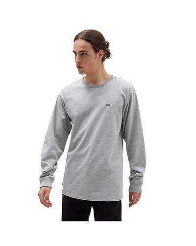 Off The Wall Classic Long Sleeve T-shirt (athletic Heather) Men , Size L - Vans - Modalova