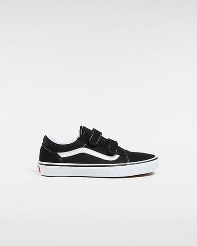 Zapatillas De Niños Con Cierre Adherente Old Skool (8-14+ Años) (black/true Whit) Youth , Talla 36 - Vans - Modalova