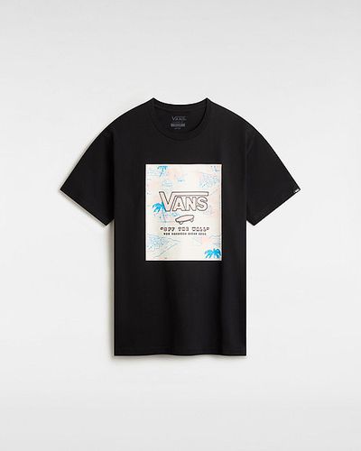 Camiseta Classic Print Box (black-chintz Rose) Hombre , Talla L - Vans - Modalova