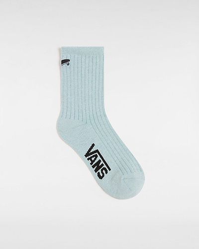 Kickin It Crew Socks (1 Pair) (gray Mist) Women , Size 4-7.5 - Vans - Modalova