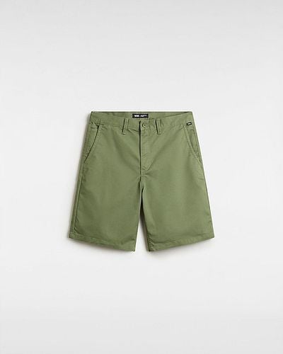 Pantalones Cortos Authentic Chino Relaxed 50,8 cm (olivine) Hombre , Talla 30 - Vans - Modalova