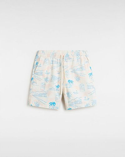 Pantalones Cortos Holgados Elásticos Range 45,7 cm (marshmallow-malibu Blue) Hombre , Talla L - Vans - Modalova