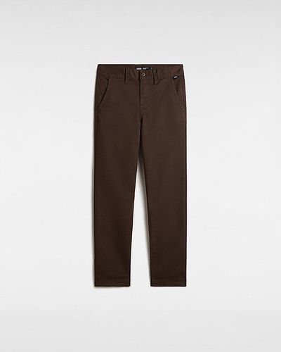 Pantalón Chino Authentic De Niños (8-14 Años) (turkish Coffee) Boys , Talla 22 - Vans - Modalova